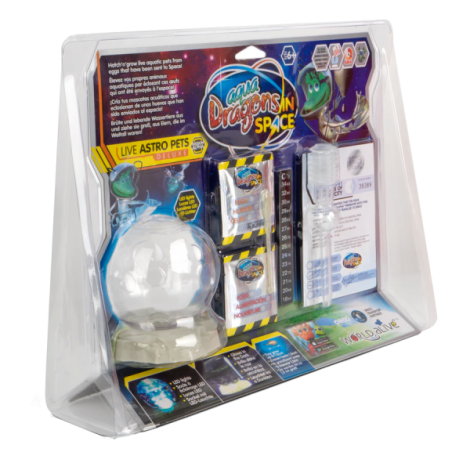 Set educativ STEM - AQUA DRAGONS   - Habitat Lumea subacvatica - acvariu asteroid Deluxe cu LED-uri - imagine 7